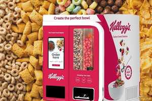 Cereal-Mixing Vending Machines