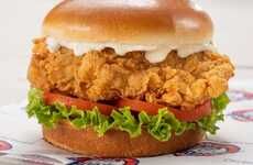 Distinctly Crunchy Chicken Sandwiches