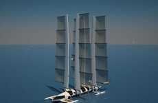 High-Tech Flying Yacht Concepts