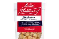 Beer-Covered Popcorn Snacks
