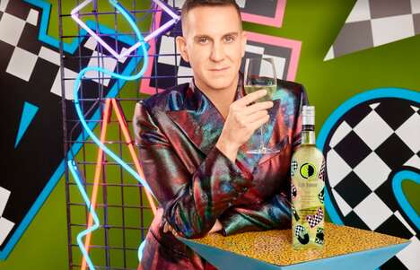 Fashion Designer Wine Bottle Collaborations