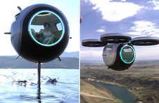 Spherical Multifunctional Transportation Pods