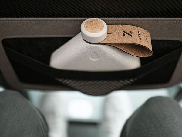 Eco-Friendly Airplane Meal Trays : Zero Eco Meal Tray Concept