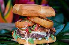 Hawaiian-Style Beef Burgers