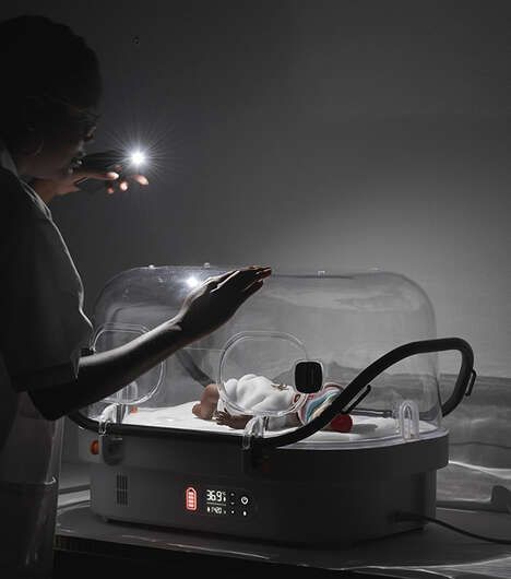 Battery Powered Newborn Incubators