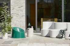 Curved Modular Sofa Systems
