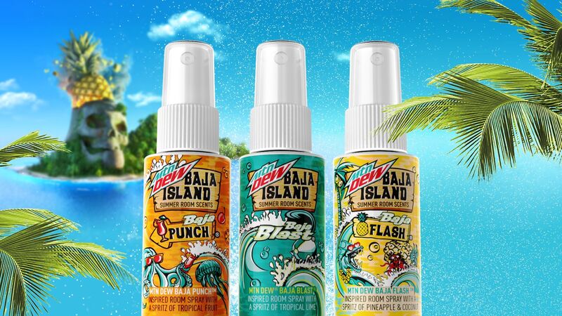 Soda-Scented Room Sprays