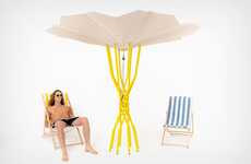 Energy-Capturing Beach Umbrellas
