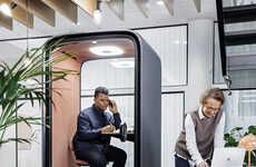 Videoconferencing Office Booths