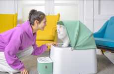 Modern Cat Litter Cubes