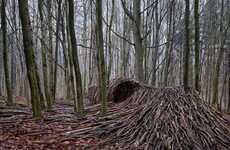 Pandemic-Inspired Woodland Sculptures