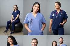 Functional Fashionable Medical Scrubs