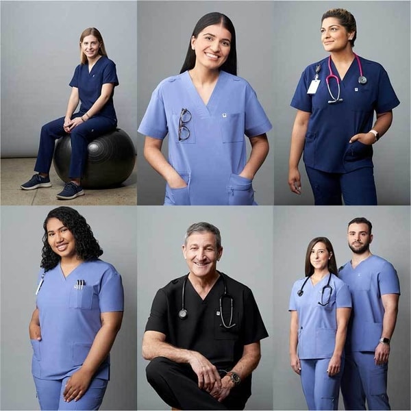 Functional Fashionable Medical Scrubs