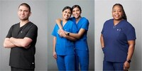 Functional Fashionable Medical Scrubs Image 3
