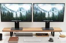 Expansive Workstation Monitor Stands