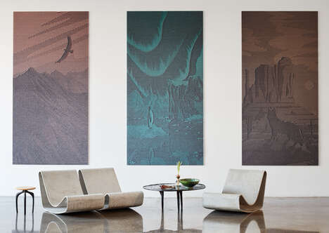 Sound-Absorbing Algorithm Images