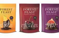 Vegan Chocolate-Covered Fruit Snacks