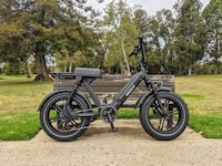 Daring Dual-Suspension Electric Bikes Image 1