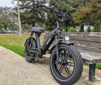 Daring Dual-Suspension Electric Bikes Image 3