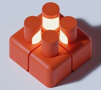 Interactive Pop-Up Modular Lamps Image 2