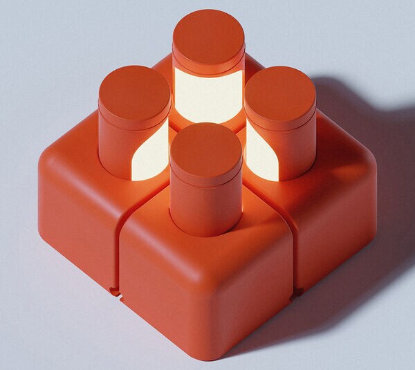 Interactive Pop-Up Modular Lamps Image 2