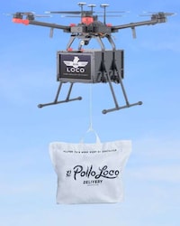 Grilled Chicken Delivery Drones Image 1
