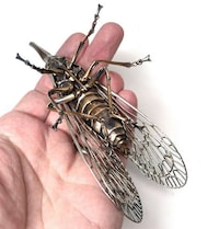 Bronze-Sculpted Prehistoric Insects Image 1