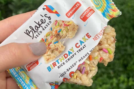 Cake-Flavored Crisp Bars