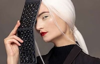 Folding Connected Keyboards