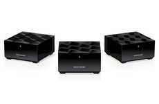 Geometrically Designed Router Systems