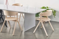 Charming Minimalistic Wooden Chairs Image 2