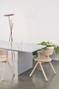 Charming Minimalistic Wooden Chairs Image 3