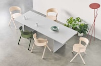 Charming Minimalistic Wooden Chairs Image 4