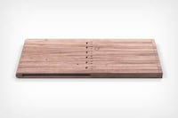 Simplistic Wooden Slab Seats Image 3