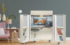 Concealable Home Office Units