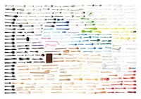 Disposable Plastic Cutlery Art Image 1