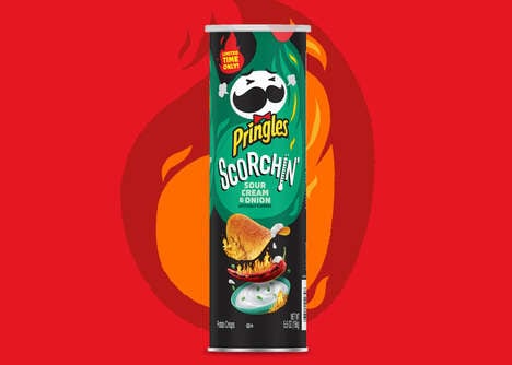 Spicy Sour Cream Crisps