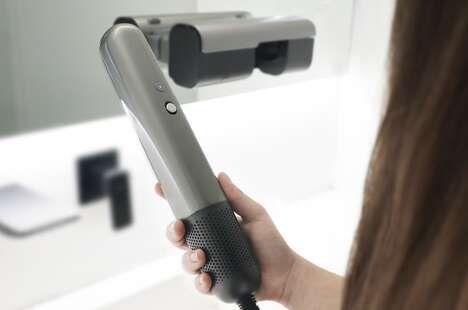 At The Same Time concept body dryer hastens drying time in public bathrooms  - Yanko Design