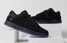 Tonal Black Suede Sneakers
