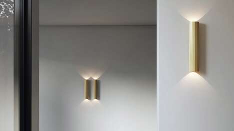 Geometric Metallic Lighting Collections