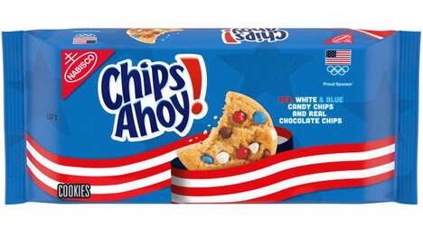 Patriotic Olympic Cookies