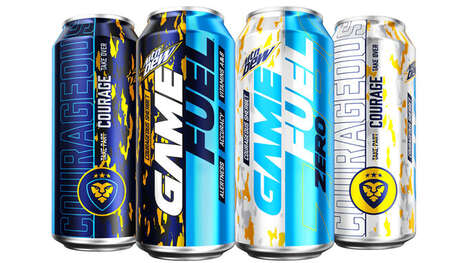 Rainbow Sherbet-Flavored Energy Drinks