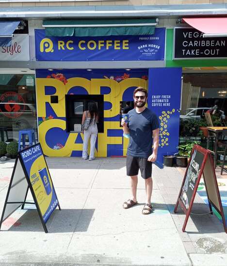 Autonomous Robot Cafes