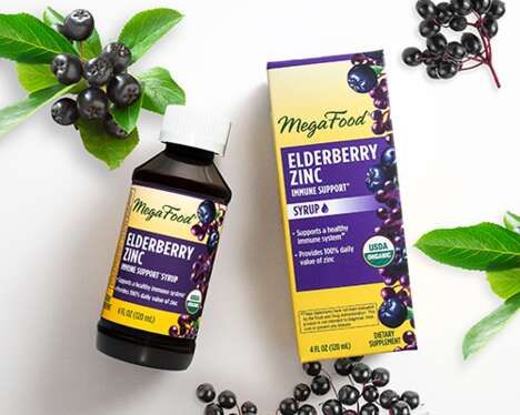 Immunity Boosting Elderberry Syrups