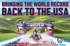 Beer-Branded Water Slides