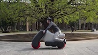Compact Inflatable Motorcycles