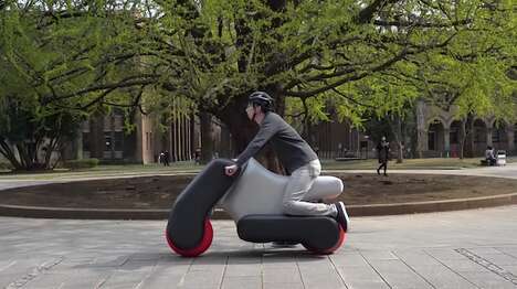 Compact Inflatable Motorcycles