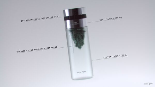 Naturally Inspired Filtration Bottles