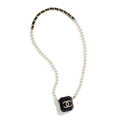Opulent Wireless Earbud Cases - The Chanel AirPods Case Necklace is Fashionably Functional (TrendHunter.com)