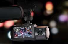 Triple-Camera Dash Cams